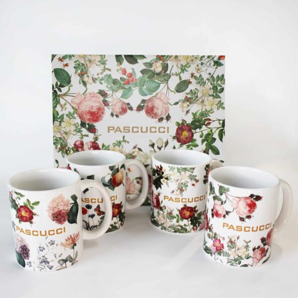 Combo floreale 4 mug