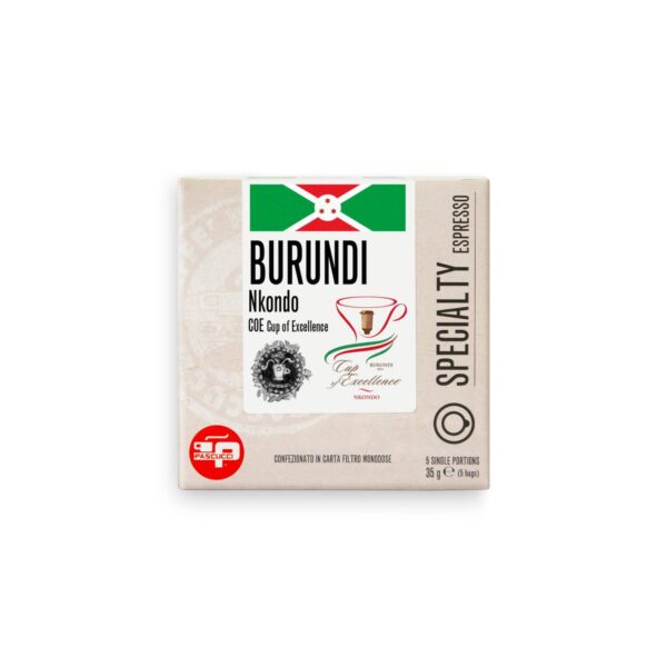 Caffè Cup of Excellence Burundi "Nkondo" in cialda (5 pezzi)