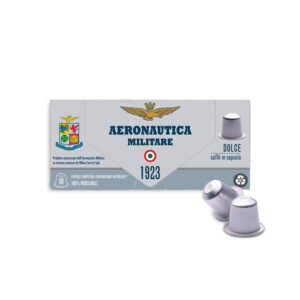 Caffè Aeronautica Militare in capsula alluminio riciclabile 100% comp. Nespresso (100 pezzi)