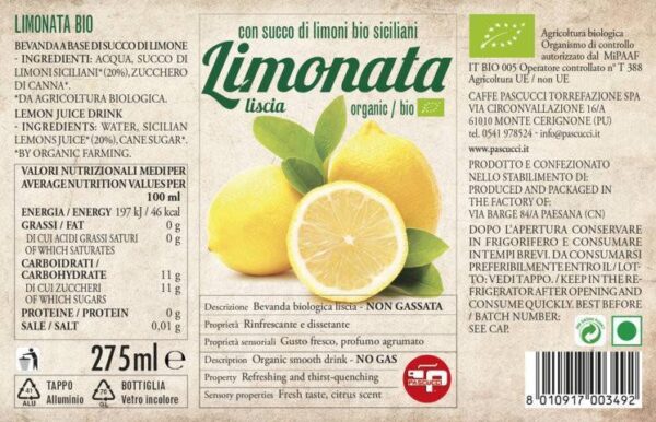 Limonata bio (non gassata) (6 pezzi) - immagine 2