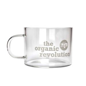 Mug in vetro The organic revolution