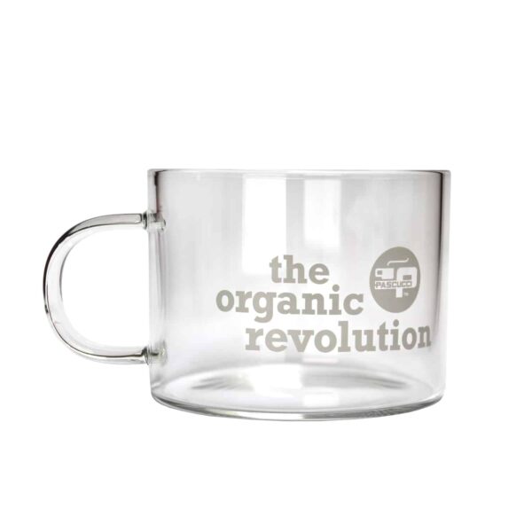 Mug in vetro The organic revolution