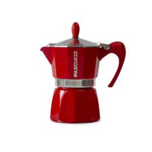 Caffettiera Moka 1 tazza rossa
