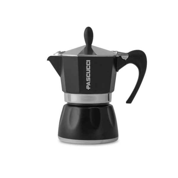 Caffettiera Moka 2 tazze nera