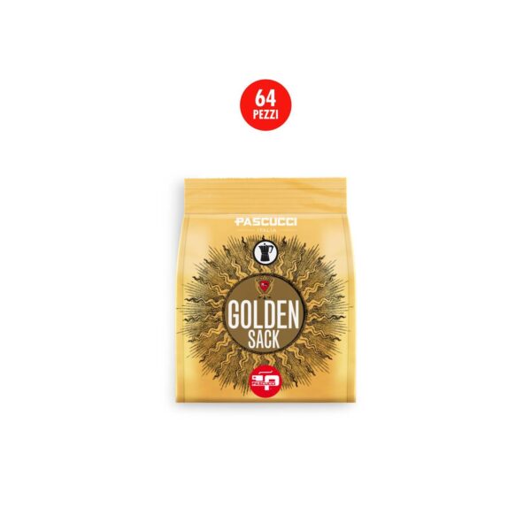Caffè Golden Sack macinato Moka 70 g (64 pezzi)
