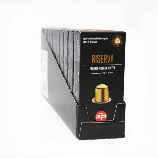 Caffè Bio in capsula alluminio riciclabile 100% comp. Nespresso 100 pz - immagine 2