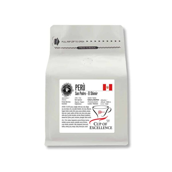 Caffè Cup of Excellence Perù "San Pedro - El Shimir" (80 g)