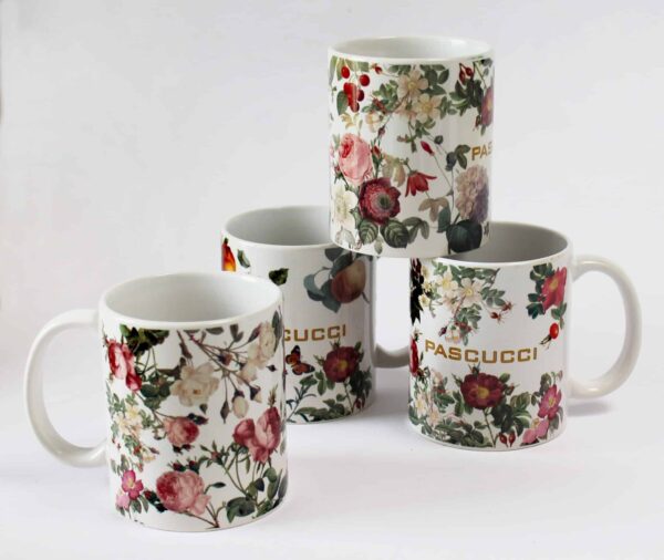 Tazza Mug "Floreale / fiori e frutti" - immagine 4