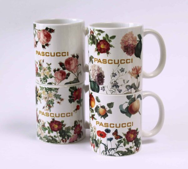 Tazza Mug "Floreale / fiori e frutti" - immagine 3