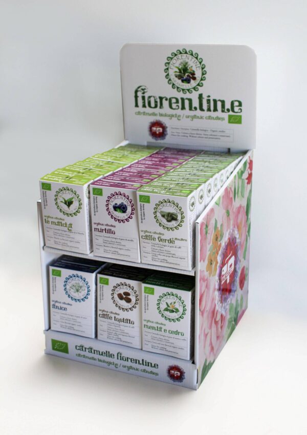 Caramelle bio "Fiorentine" caffè verde e zenzero - immagine 5