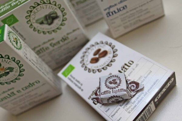 Caramelle bio "Fiorentine" caffè verde e zenzero - immagine 4