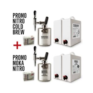 Promo "Moka Nitro" + "Nitro Cold Brew"